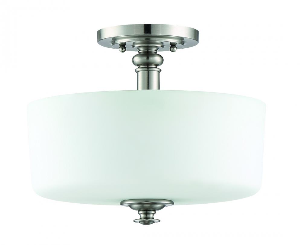 3-Light Convertible Semi Flush