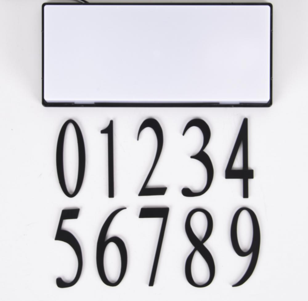 Surface Mount Address Plaque Number - 3