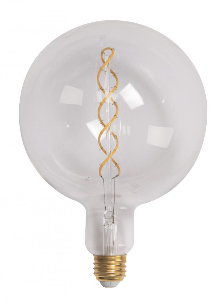 8.43" M.O.L. Clear LED G50, E26, 7W, Non-Dimmable, 3000K