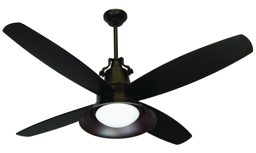 52" Ceiling Fan w/Blades & LED Light Kit