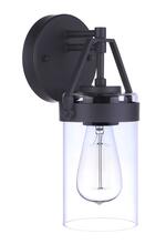 Craftmade ZA3304-MN - Franklin 1 Light Small Outdoor Wall Lantern in Midnight
