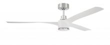 Craftmade PHB60WPLN3 - 60" Phoebe in White/Polished Nickel w/ White Blades