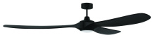 Craftmade EVY84FB3 - 84"  Ceiling Fan w/DC Motor, w/Blades & LED Light Kit, Damp Rated
