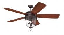 Craftmade FB60OBG5 - 60" Ceiling Fan with Blades and Light Kit