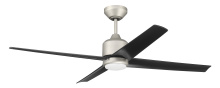 Craftmade QUL52PN4 - 52" Ceiling Fan w/ 4 Blades, Wi-Fi & LED Light Kit, Damp