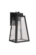 Craftmade ZA6914-TB-PC - Sorano 1 Light 13.88" Outdoor Lantern in Textured Black w/ Photocell & Dusk-to-Dawn