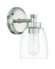 Craftmade 12705PLN1 - Henning 1 Light Sconce in Polished Nickel