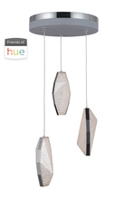 Craftmade P770CH3-HUE - LED Pendant w/integrated hue technology