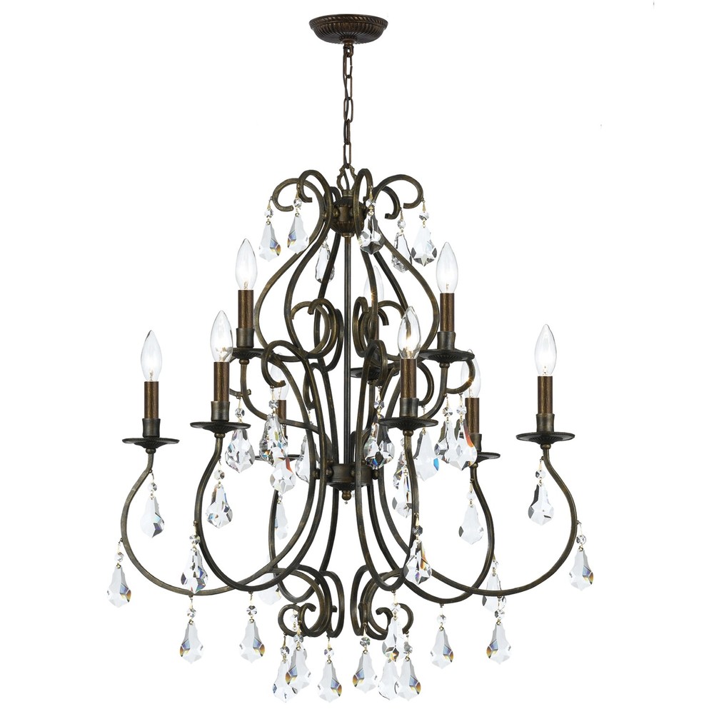 Ashton 9 Light English Bronze Chandelier 29ec0 43rd Street