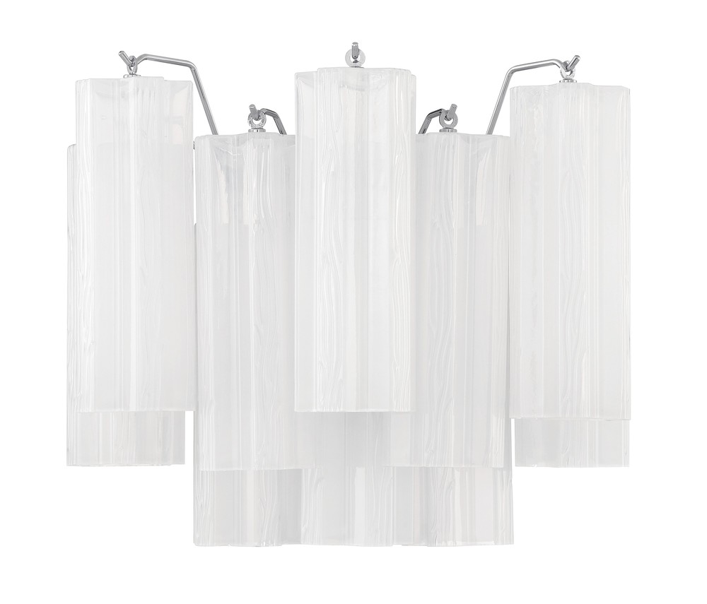 Addis 2 Light Polished Chrome Sconce