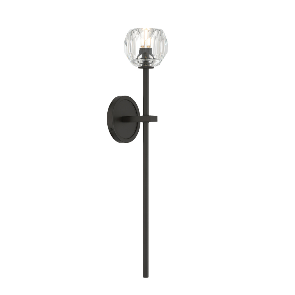 Aragon 4.5'' LED Matte Black Sconce