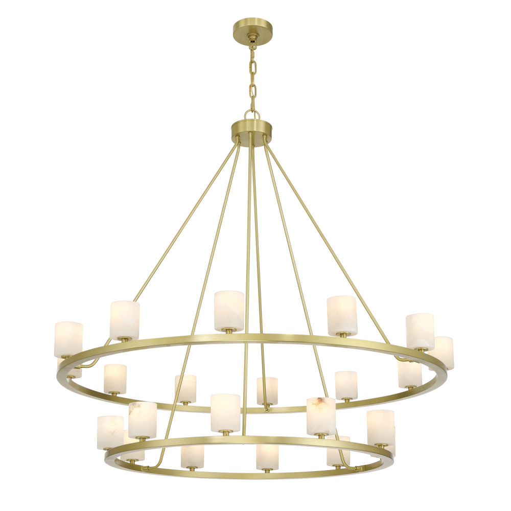 Aragon 46.75'' LED Soft Brass Chandelier