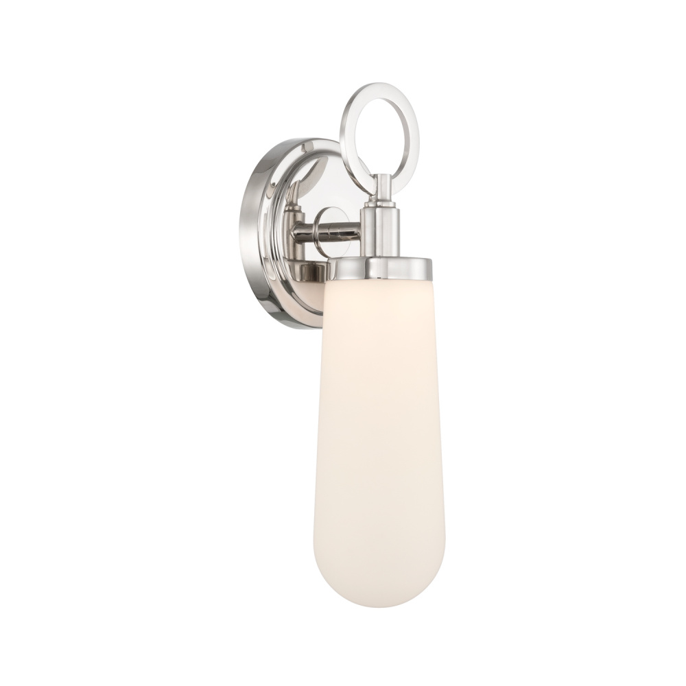 Calvin 4.75'' Integrated LED Polished Nickel Sconce