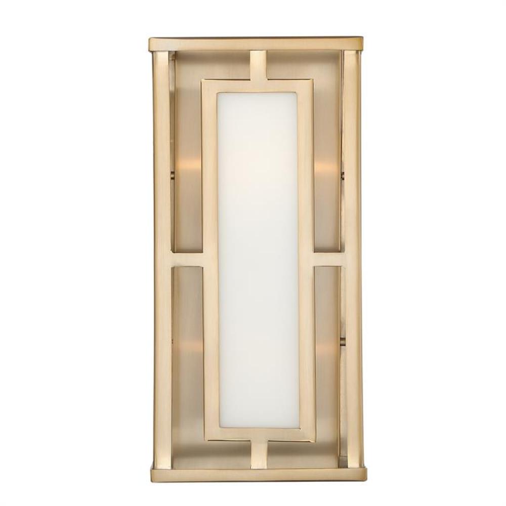 Libby Langdon for Crystorama Hillcrest 2 Light Vibrant Gold Wall Mount