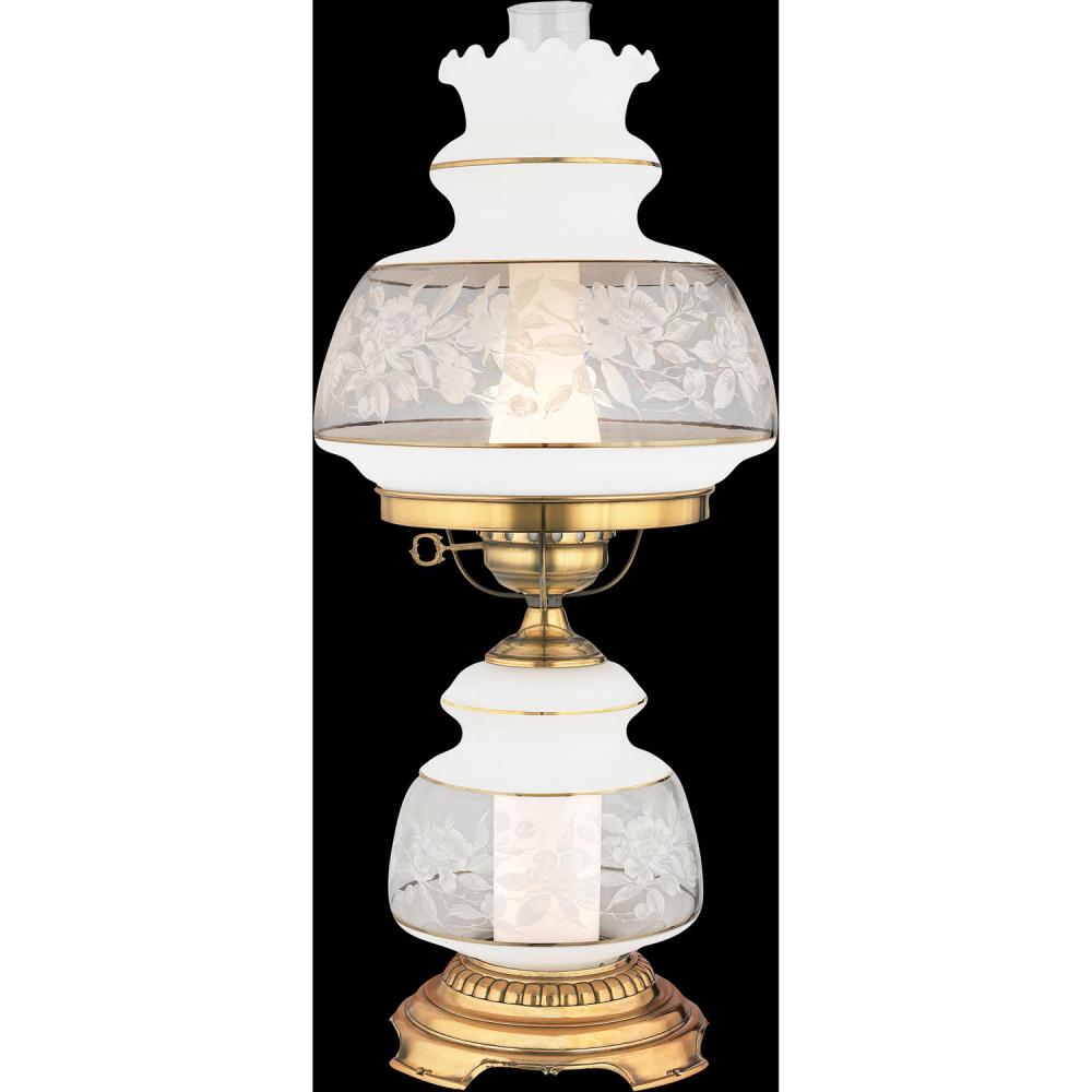 Satin Lace Table Lamp