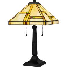 Quoizel TF16136MBK - Tiffany Table Lamp
