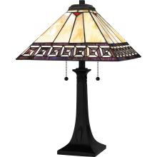 Quoizel TF16138MBK - Tiffany Table Lamp