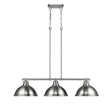 Golden 3602-3LP PW-PW - Duncan 3 Light Linear Pendant