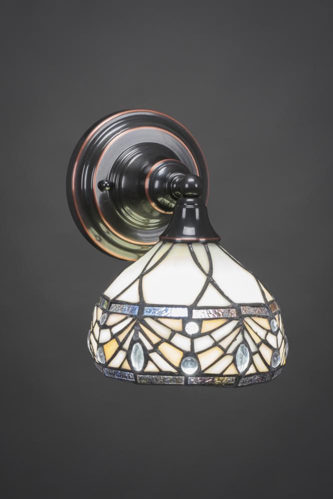 Wall Sconce Shown In Black Copper Finish
