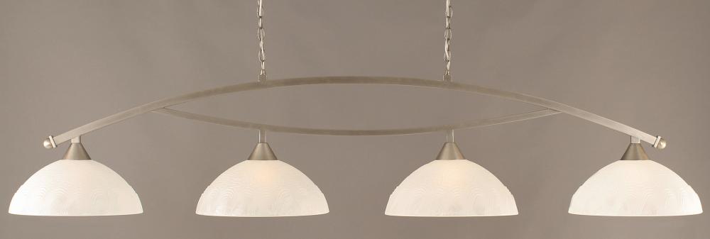 brushed nickel pool table light