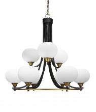Toltec Company 3409-MBBR-212 - Chandeliers