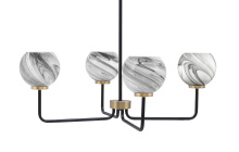 Toltec Company 6204-MBNAB-4109 - Chandeliers