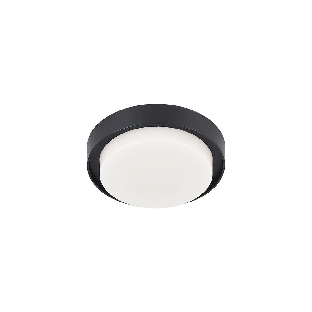 LED EXT CEILING (BAILEY), BLACK,14W