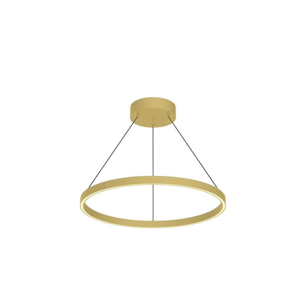 24-in Brushed Gold LED Pendant