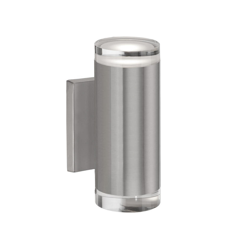 Norfolk 8-in Brushed Nickel LED Wall Sconce