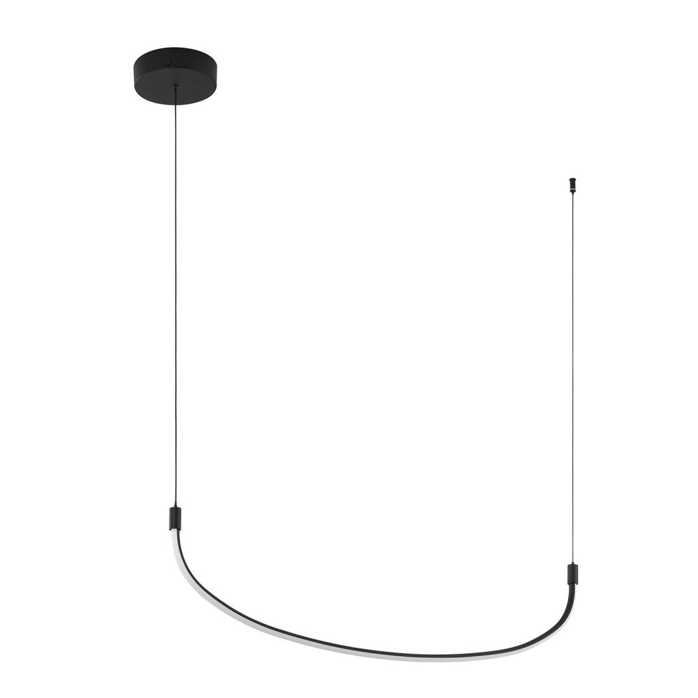 Talis 36-in Black LED Linear Pendant