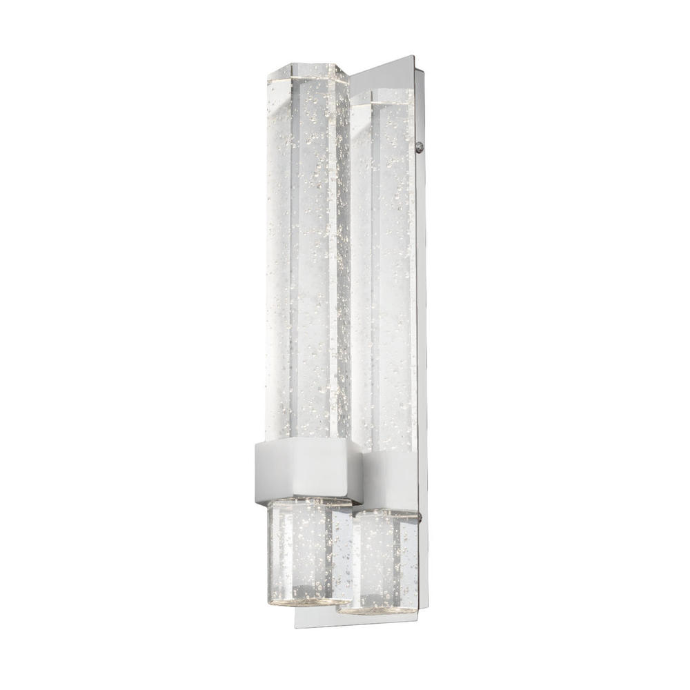 Warwick 15-in Chrome LED Wall Sconce