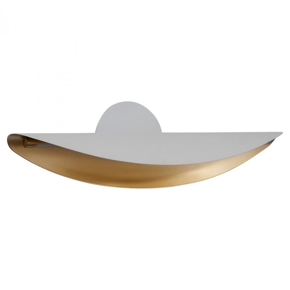 PIVOT CCT SCONCE - WH/AGB