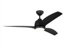 Visual Comfort & Co. Fan Collection 3AVLCR54MBKD - 54" Integrated LED Indoor/Outdoor Ceiling Fan with Light Kit
