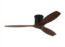 Visual Comfort & Co. Fan Collection 3CNHSM52MBK - Collins 52-Inch Indoor/Outdoor Smart Hugger Ceiling Fan