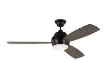 Visual Comfort & Co. Fan Collection 3IKDR52AGPD - Ikon 52-inch indoor/outdoor integrated LED dimmable ceiling fan in aged pewter finish