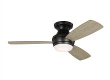 Visual Comfort & Co. Fan Collection 3IKR44AGPD - Ikon 44" Dimmable Integrated LED Indoor Aged Pewter Hugger Ceiling Fan with Light Kit
