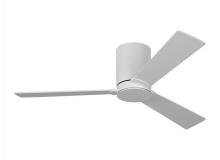 Visual Comfort & Co. Fan Collection 3RZHR44RZW - Rozzen 44-inch indoor/outdoor Energy Star hugger ceiling fan in matte white finish