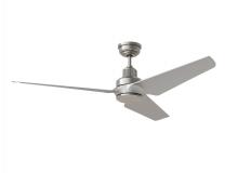 Visual Comfort & Co. Fan Collection 3RULSM52BSD - Ruhlmann Smart 52" Dimmable Indoor/Outdoor Integrated LED Brushed Steel Ceiling Fan with Remote
