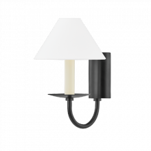Mitzi by Hudson Valley Lighting H464101-SBK - Lenore Wall Sconce