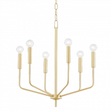 Mitzi by Hudson Valley Lighting H516806-AGB - Bailey Chandelier