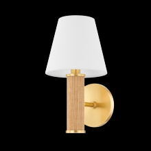 Mitzi by Hudson Valley Lighting H650101-AGB - AMABELLA Wall Sconce