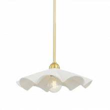 Mitzi by Hudson Valley Lighting H712701-AGB/CTW - Maisie Pendant