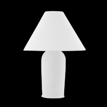 Mitzi by Hudson Valley Lighting HL767201-AGB/CTW - SUSIE Table Lamp