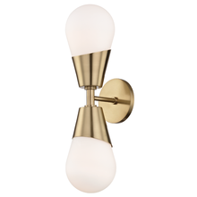 Mitzi by Hudson Valley Lighting H101102-AGB - Cora Wall Sconce