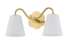 Mitzi by Hudson Valley Lighting H1017302-AGB - 2-Light Bath Vanity