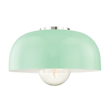 Mitzi by Hudson Valley Lighting H199501L-PN/MNT - 1 Light Large Flush Mount