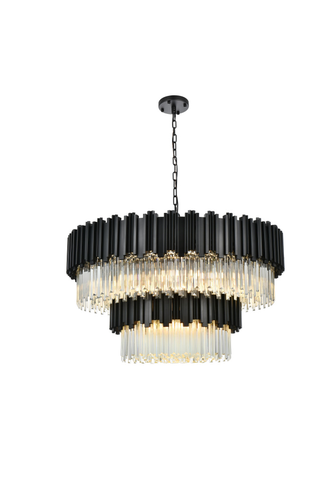 Pendant D40"H19"L16 Black
