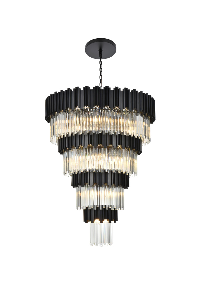 Pendant D40"H59"L29 Black