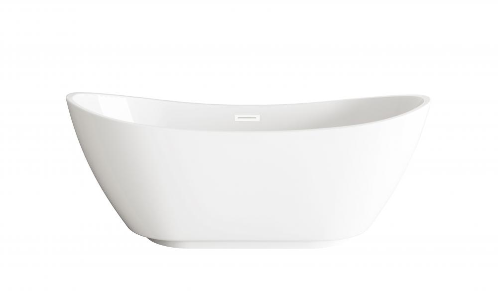 Bathtub 62.2x28.3x25.2 GW with WHT drain kit