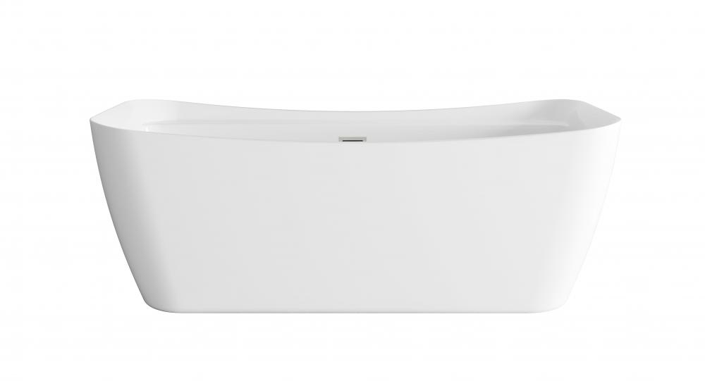 Bathtub 66.9x30.7x25.6 GW with BNK drain kit